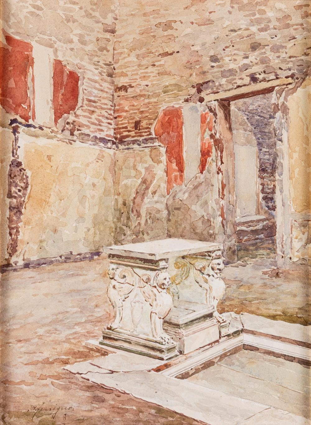 Veduta di Pompei 10